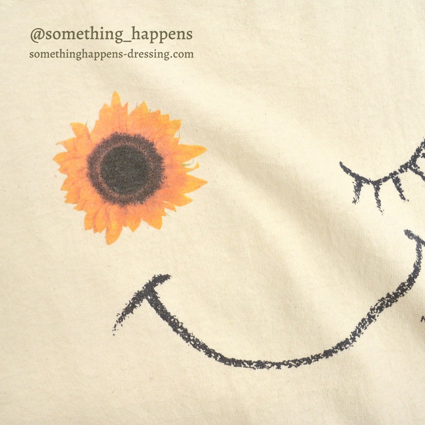 1990's MAZE ひまわり SMILE T-SHIRT ... XL