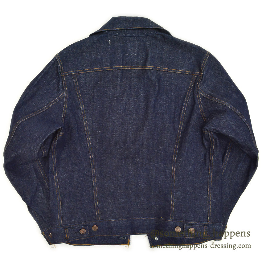 70's Levi's 70505 スモールe デニムジャケット 40サイズ 70's Levi's 70505 スモールe デニムジャケット 濃紺 実寸(40位