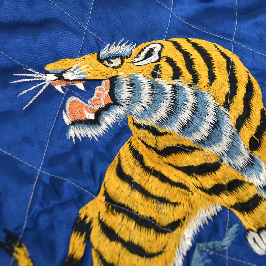 40s 50s スカジャン speed zipper 緑別珍