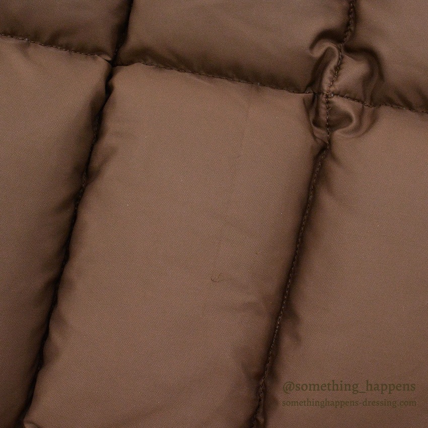 1970's GERRY DOWN SLOPE COAT / BROWN ... X-LARGE