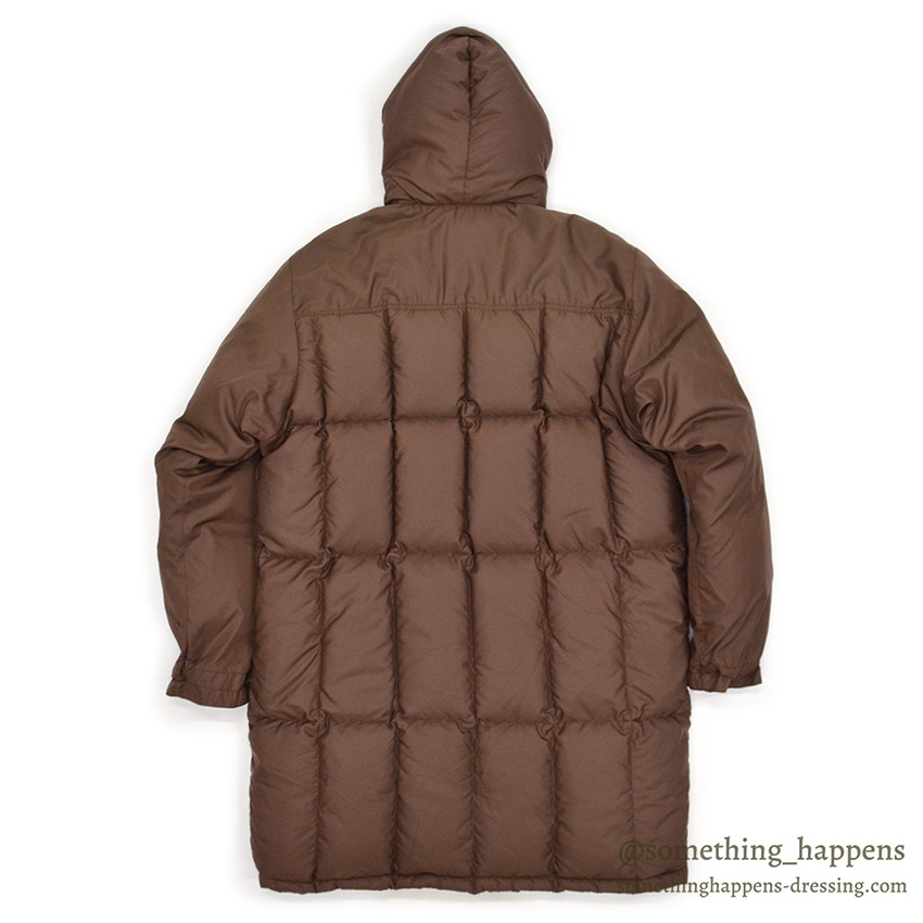 1970's GERRY DOWN SLOPE COAT / BROWN ... X-LARGE