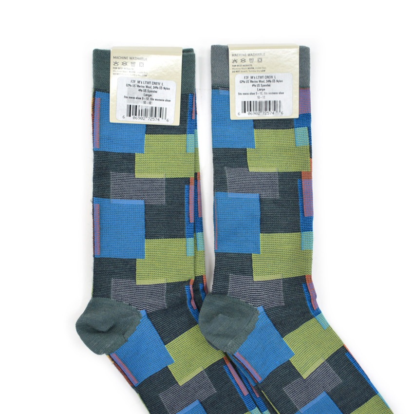 BALLSTON KNIT Merino Wool × Nylon Multi Color Socks 2足セット 確認用 ACCESSORIES SOLD