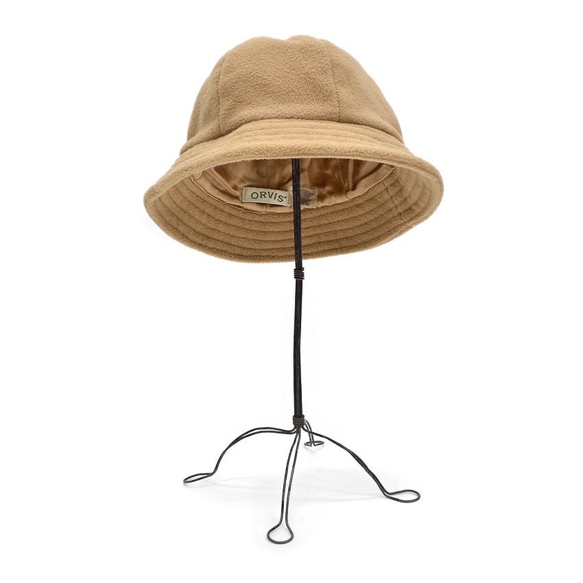 ORVIS BEIGE FLEECE BUCKET HAT ...