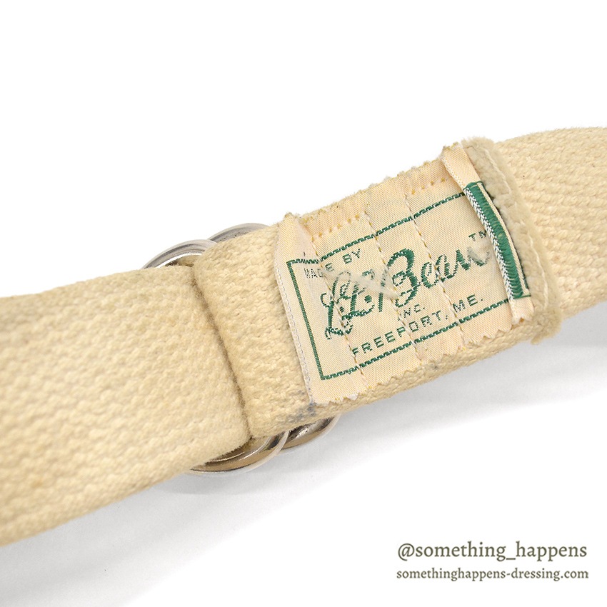 1970's L.L.BEAN WEB BELT ... 