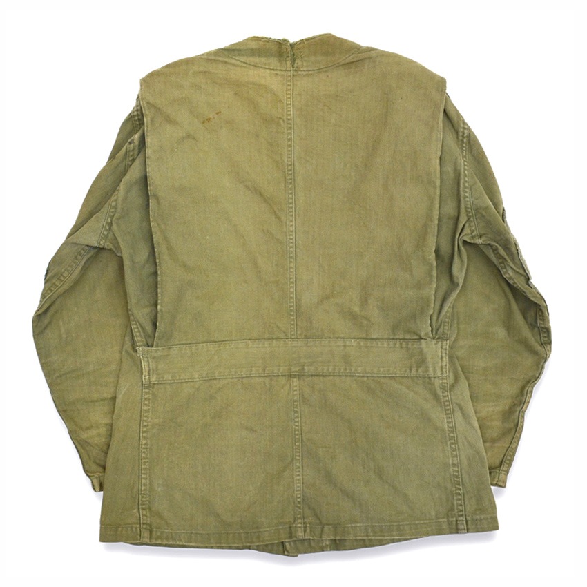 レア】40's USMC HBT シューティングジャケット L 緑