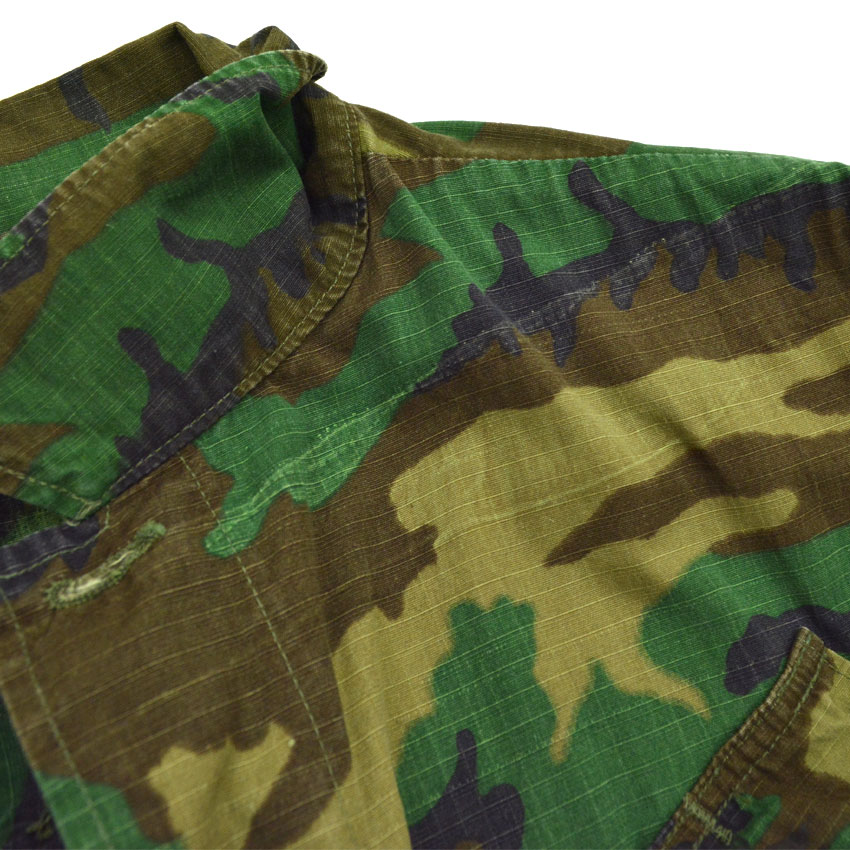 60's U.S.M.C. ERDL ブラウンリーフ ジャングルファティーグ ジャケット ... M-R