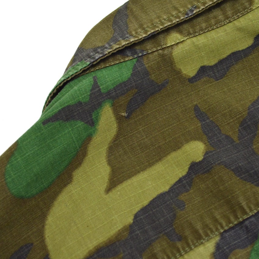 60's U.S.M.C. ERDL ブラウンリーフ ジャングルファティーグ ジャケット ... M-R