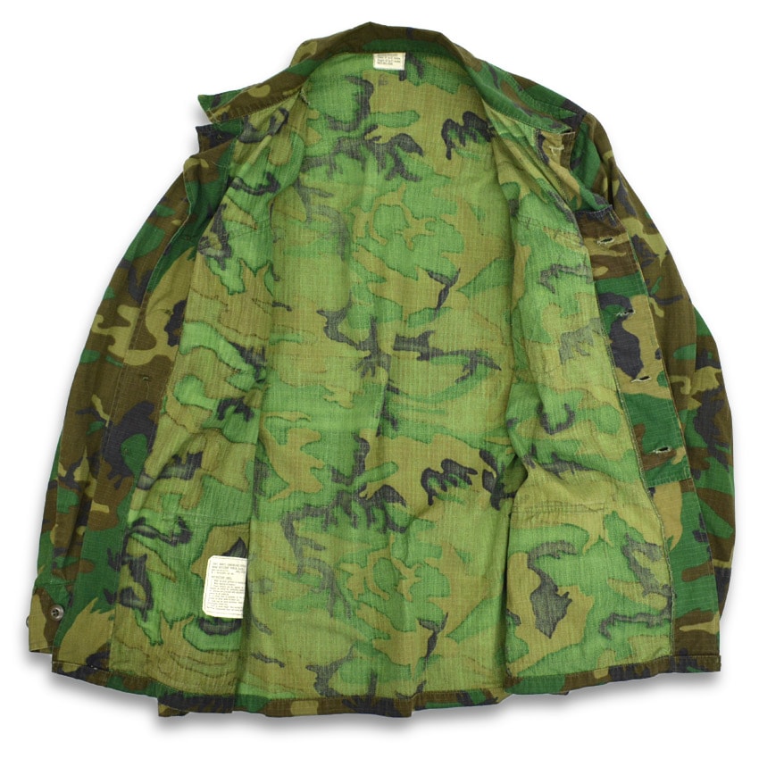 60's U.S.M.C. ERDL ブラウンリーフ ジャングルファティーグ ジャケット ... M-R