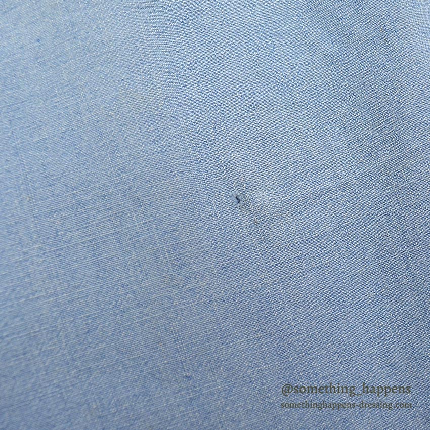 1930's HERCULES PULLOVER CHAMBRAY SHIRT / MISSING CHIN STRAP ...