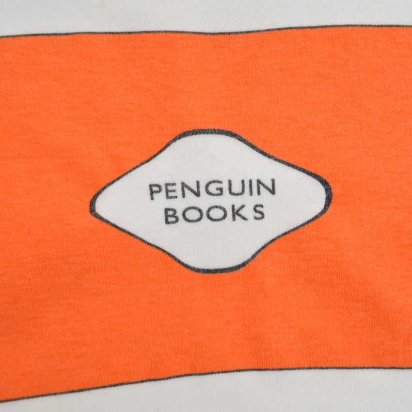 90's ' PENGUIN BOOKS ' シルクスクリーン Tシャツ UK製 ... XL