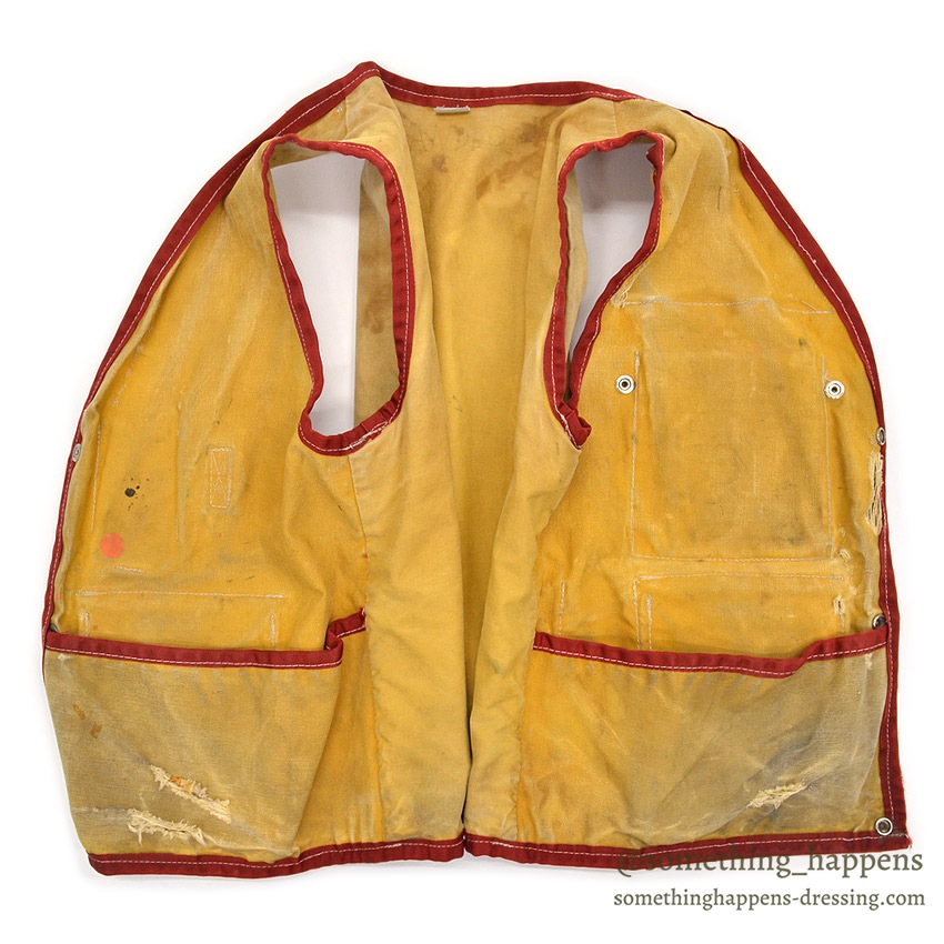 ~1960's FOREST SERVICE CANVAS VEST ...