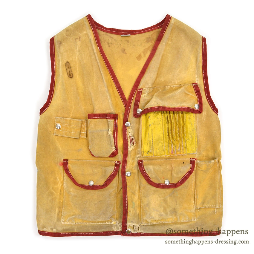 ~1960's FOREST SERVICE CANVAS VEST ...