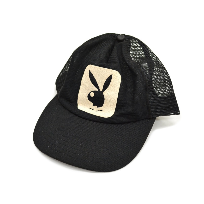 80s 90s PLAYBOY プレイボーイ　キャップ 80's PLAYBOY プレイボーイ ラバープリント キャップ  | 確認