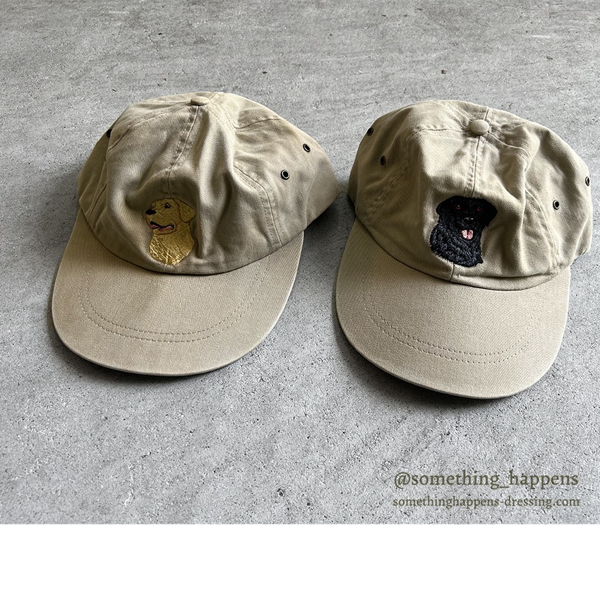 1990's ORVIS DOG EMBROIDERY FISHING CAP 1 確認用 ACCESSORIES SOLD