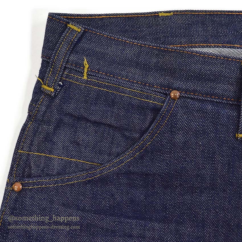 1960's TWISTER 5POCKET DENIM PANTS ... W34/L30