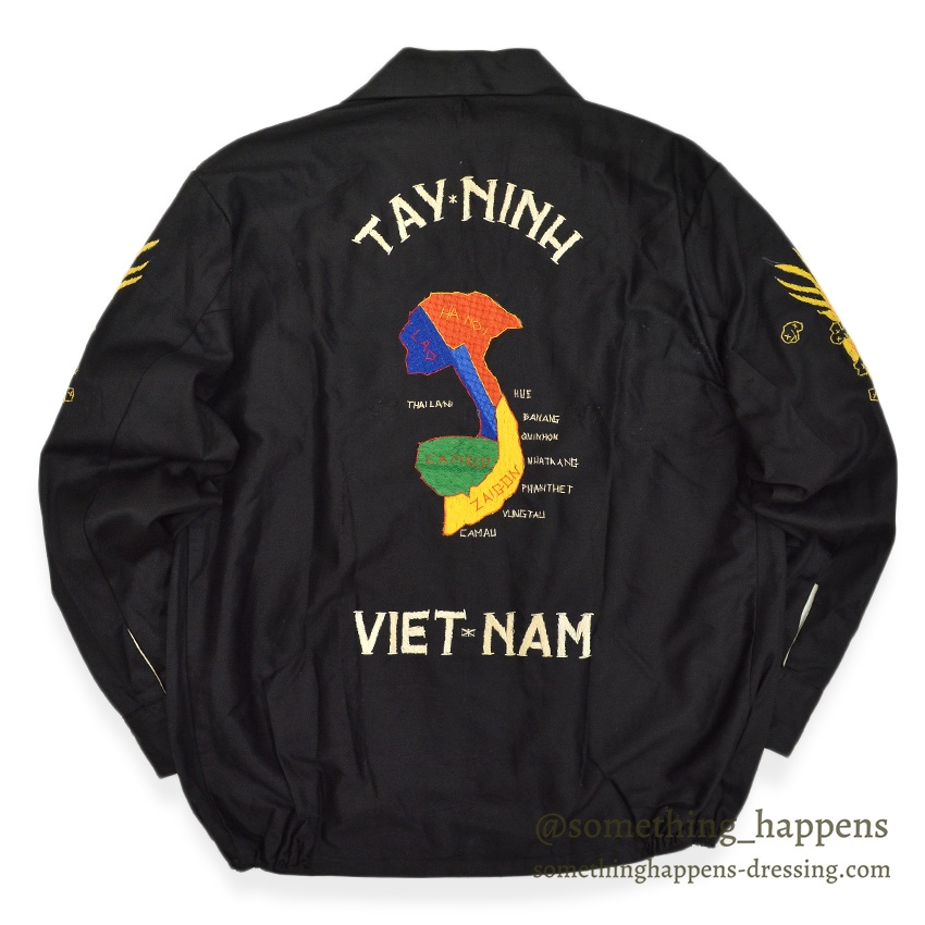【dead stock】Vietnamsouvenir jacket Vintage Deadstock 60's Vietnam Souvenir Jacket – Afterlife