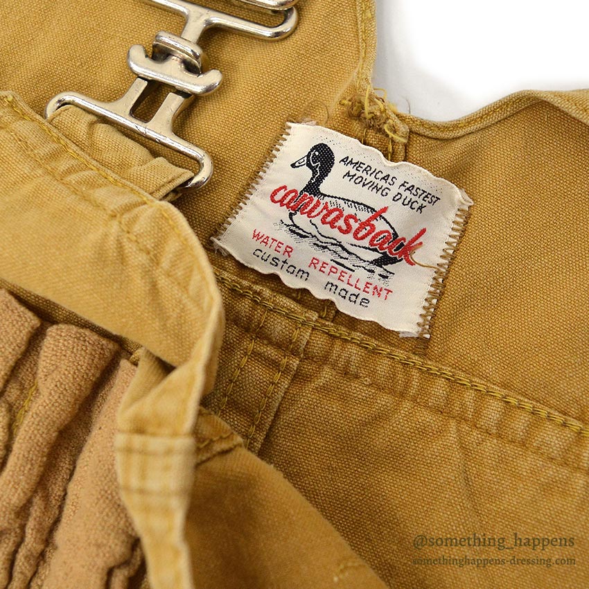 1970's CANVASBACK HUNTING OVERALL ... W37/L26