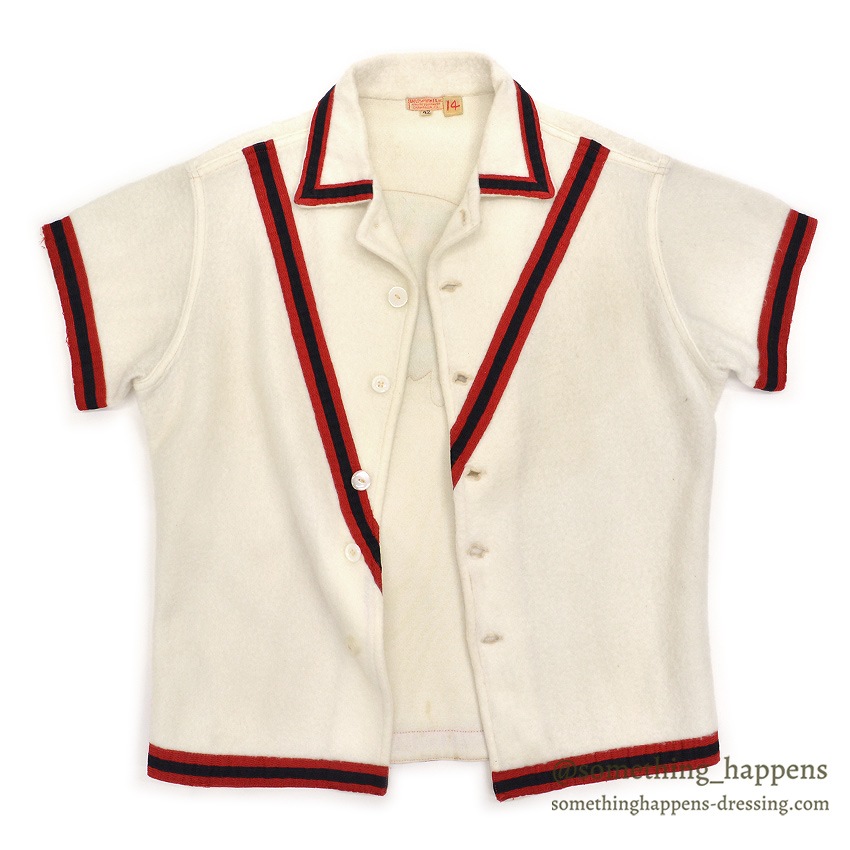 1950's BAILEY AND HIMES, INC. INDIAN HEAD PATCH PILE SHIRT ... 42