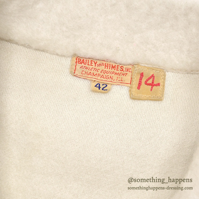 1950's BAILEY AND HIMES, INC. INDIAN HEAD PATCH PILE SHIRT ... 42