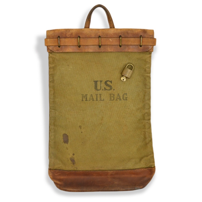 1940's U.S.ARMY WW2 U.S. MAIL BAG 1st TYPE 確認用 ACCESSORIES SOLD