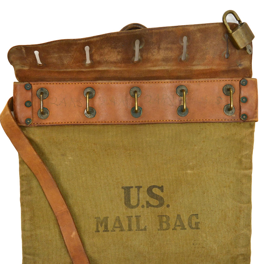 1940's U.S.ARMY WW2 U.S. MAIL BAG 1st TYPE 確認用 ACCESSORIES SOLD