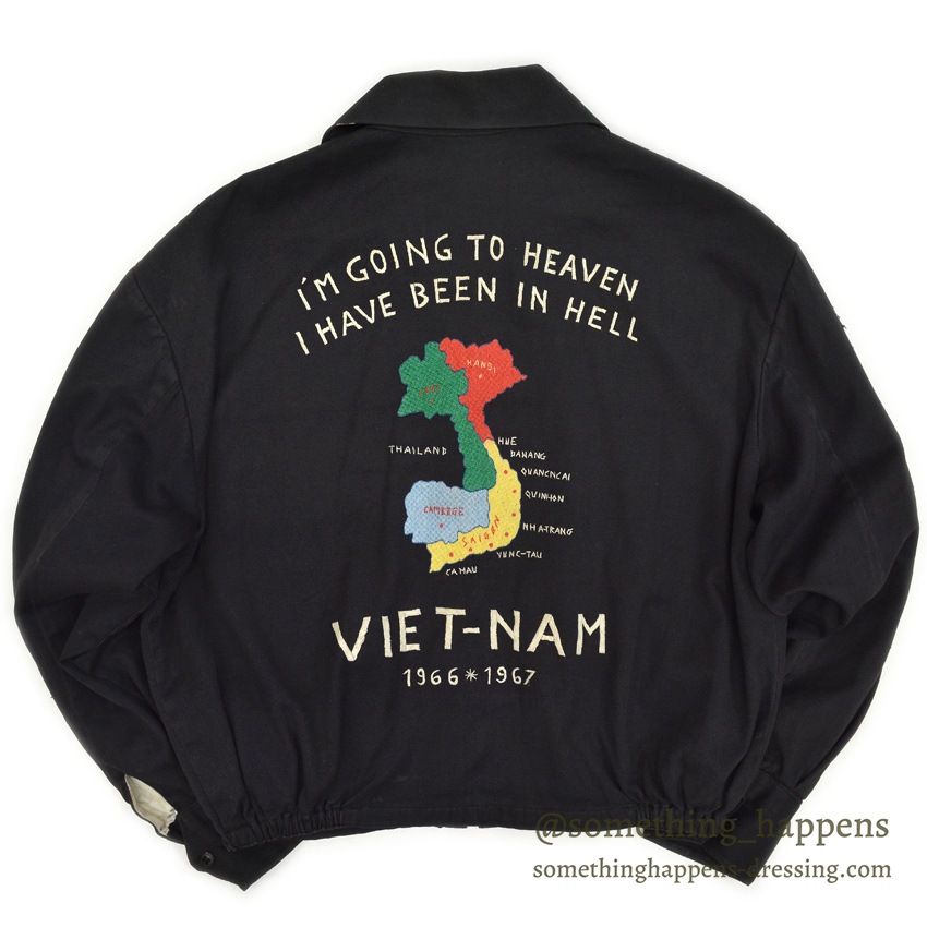 1960's VIETNAM SOUVENIR JACKET ベトジャン 福禄 66-67  | 確認用