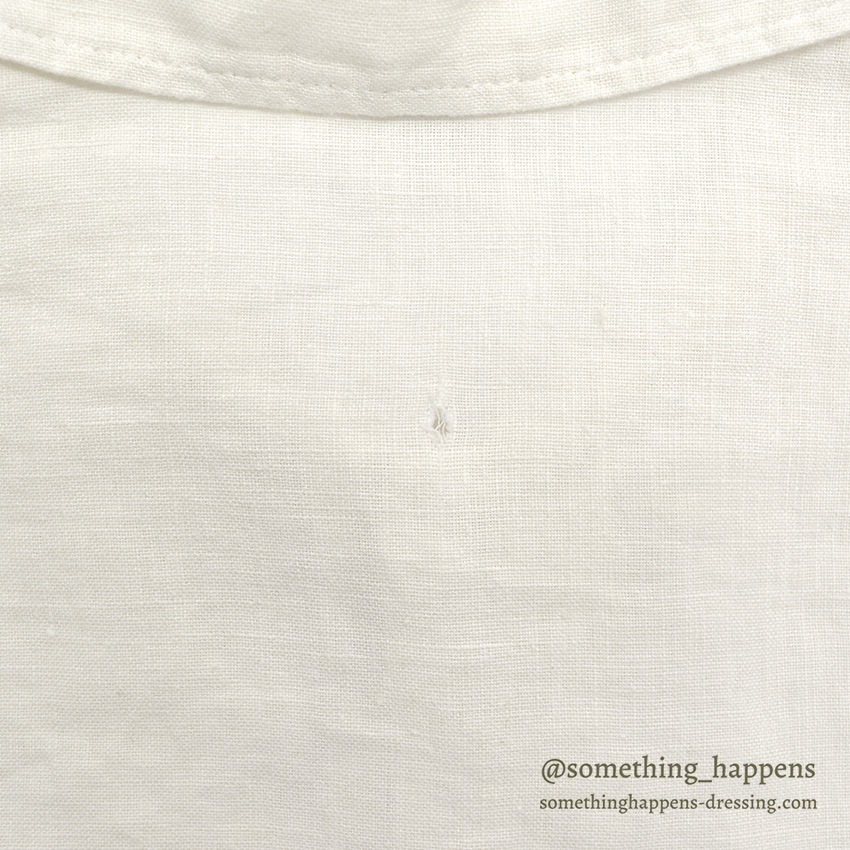 1990's CP SHADES LINEN WORK JACKET / WHITE ... M