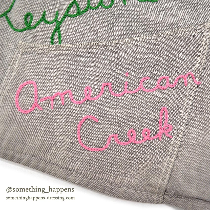 1950's~ CAMPERS TRAIL FULLY EMBROIDERED MEMORIAL JACKET / EXTREMELY RARE ...