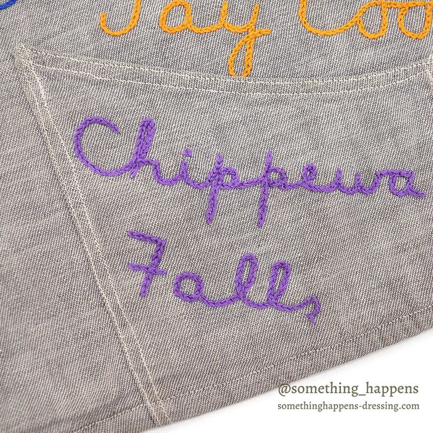 1950's~ CAMPERS TRAIL FULLY EMBROIDERED MEMORIAL JACKET / EXTREMELY RARE ...