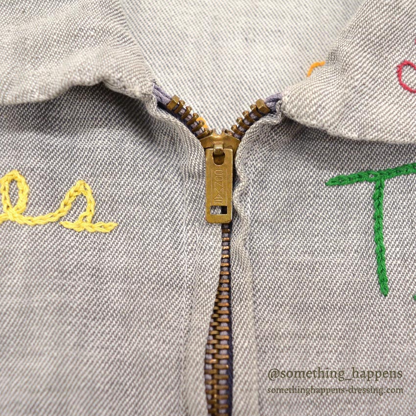 1950's~ CAMPERS TRAIL FULLY EMBROIDERED MEMORIAL JACKET / EXTREMELY RARE ...