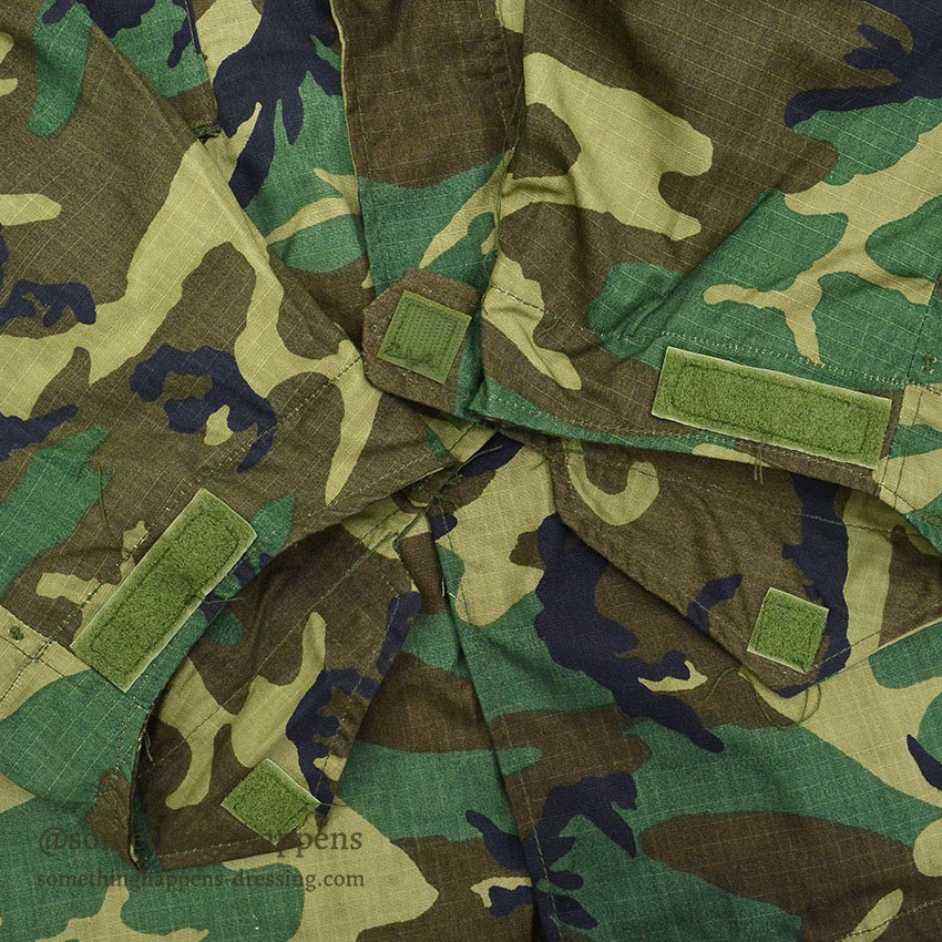 1980's DEDSTOCK CIVILIAN M-65 LC-1 LEAF CAMO JACKET / RDF ... M-R