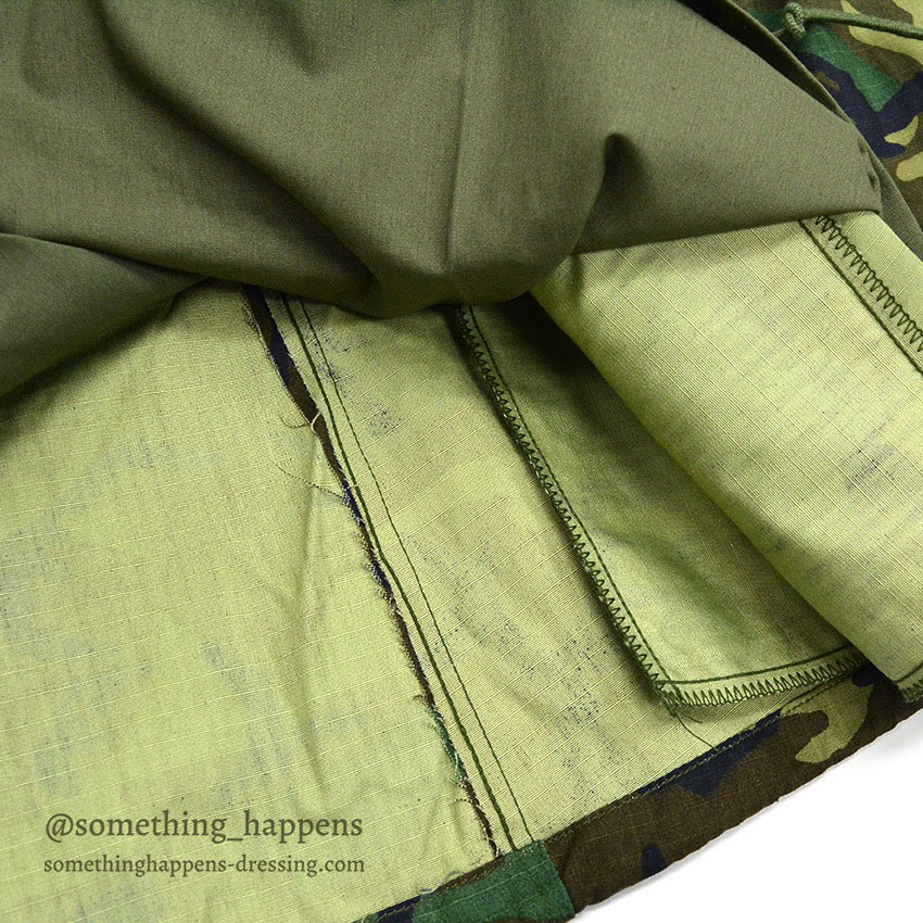 1980's DEDSTOCK CIVILIAN M-65 LC-1 LEAF CAMO JACKET / RDF ... M-R