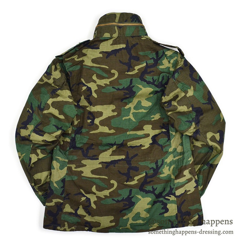 1980's DEDSTOCK CIVILIAN M-65 LC-1 LEAF CAMO JACKET / RDF ... M-R
