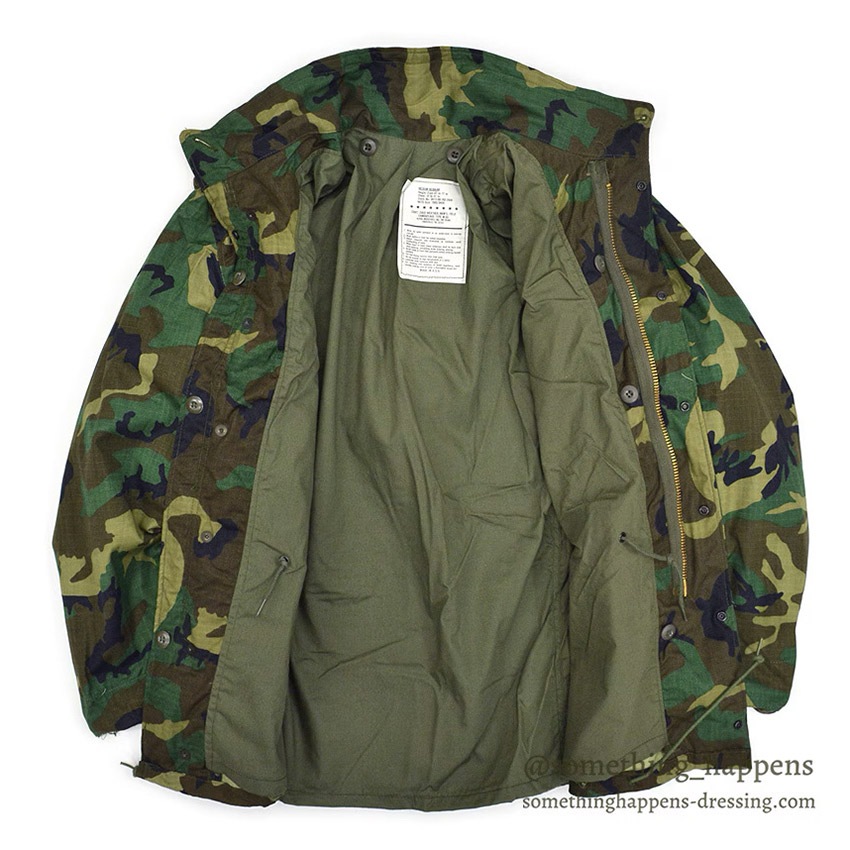 1980's DEDSTOCK CIVILIAN M-65 LC-1 LEAF CAMO JACKET / RDF ... M-R