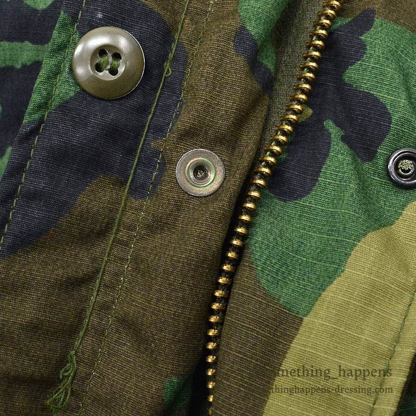 1980's DEDSTOCK CIVILIAN M-65 LC-1 LEAF CAMO JACKET / RDF ... M-R