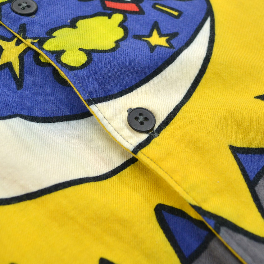 1990's Jc de Castelbajac PINK PANTHER SHIRT イタリア製 L 1990's Jc de Castelbajac PINK PANTHER SHIRT イタリア製 L