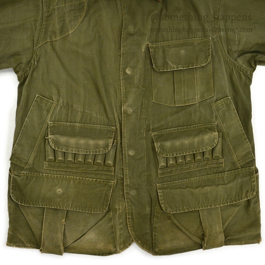 1940's HINSON BODYGUARD OUTDOOR GARMENTS HUNTING COAT  40