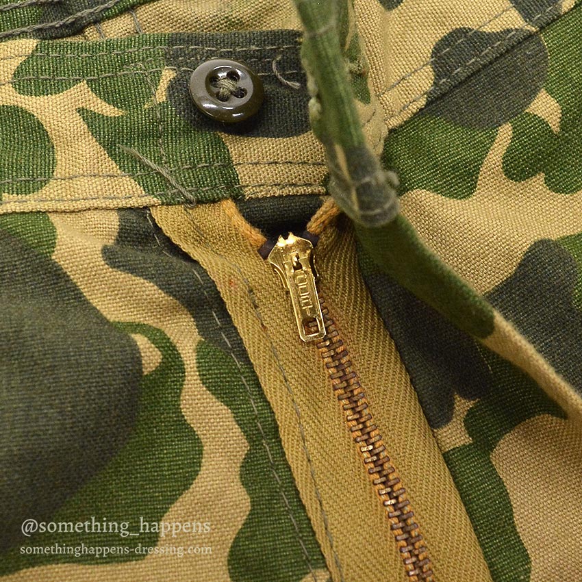 1960's BULLSEYE BILL CAMO COTTON PANTS / TYPE M-43 ... 
