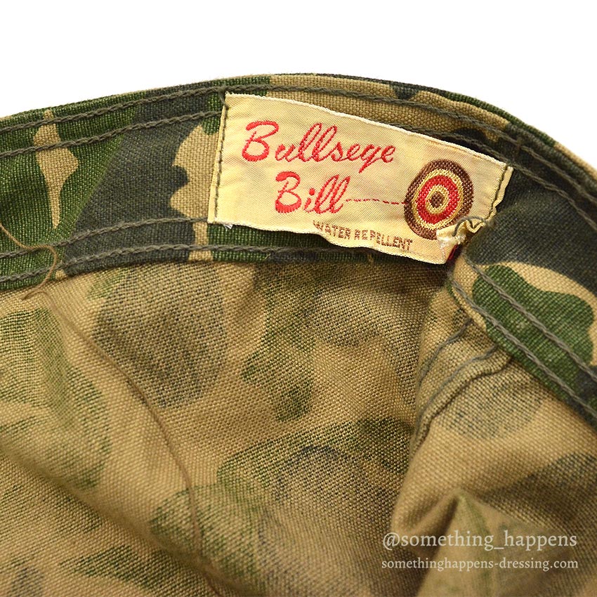 1960's BULLSEYE BILL CAMO COTTON PANTS / TYPE M-43 ... 