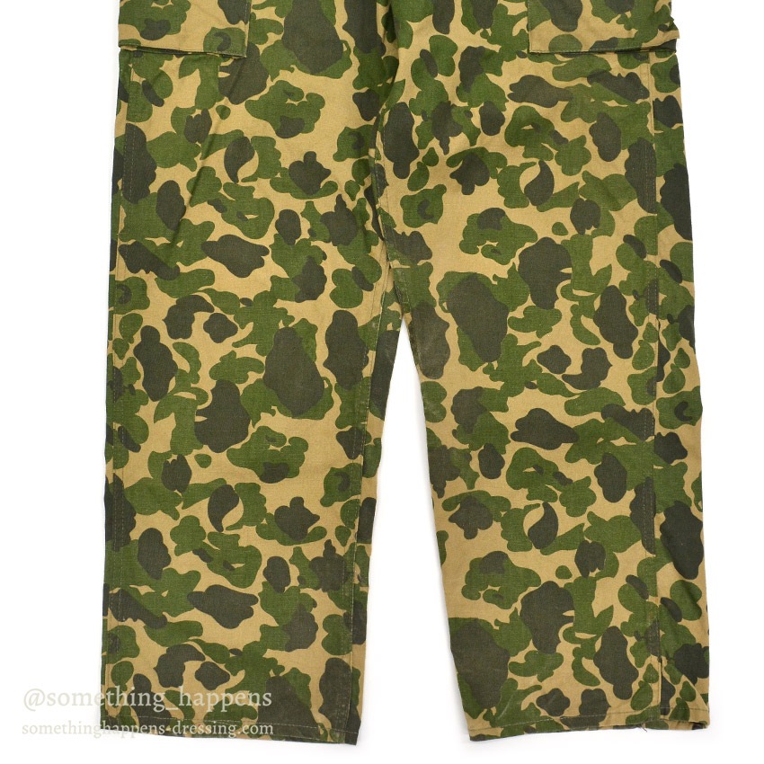 1960's BULLSEYE BILL CAMO COTTON PANTS / TYPE M-43 ... 