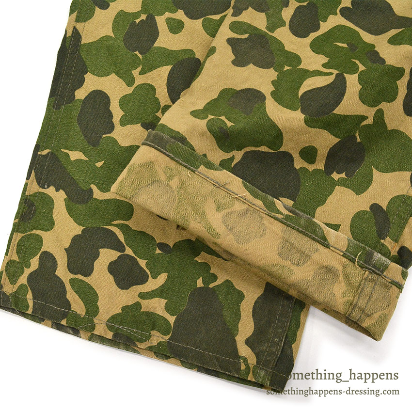 1960's BULLSEYE BILL CAMO COTTON PANTS / TYPE M-43 ... 