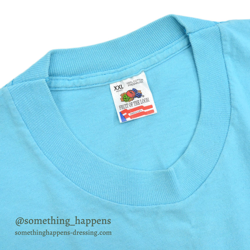 1990's FRUIT OF THE LOOM YIN YANG SMILE ART T-SHIRT ... XXL
