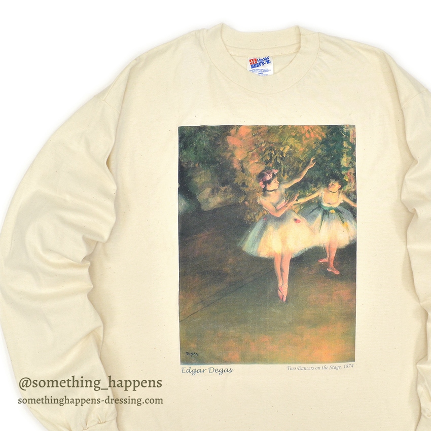 1990's STAFFORD BLAINE エドガー・ドガ 青い踊り子たち L/S T