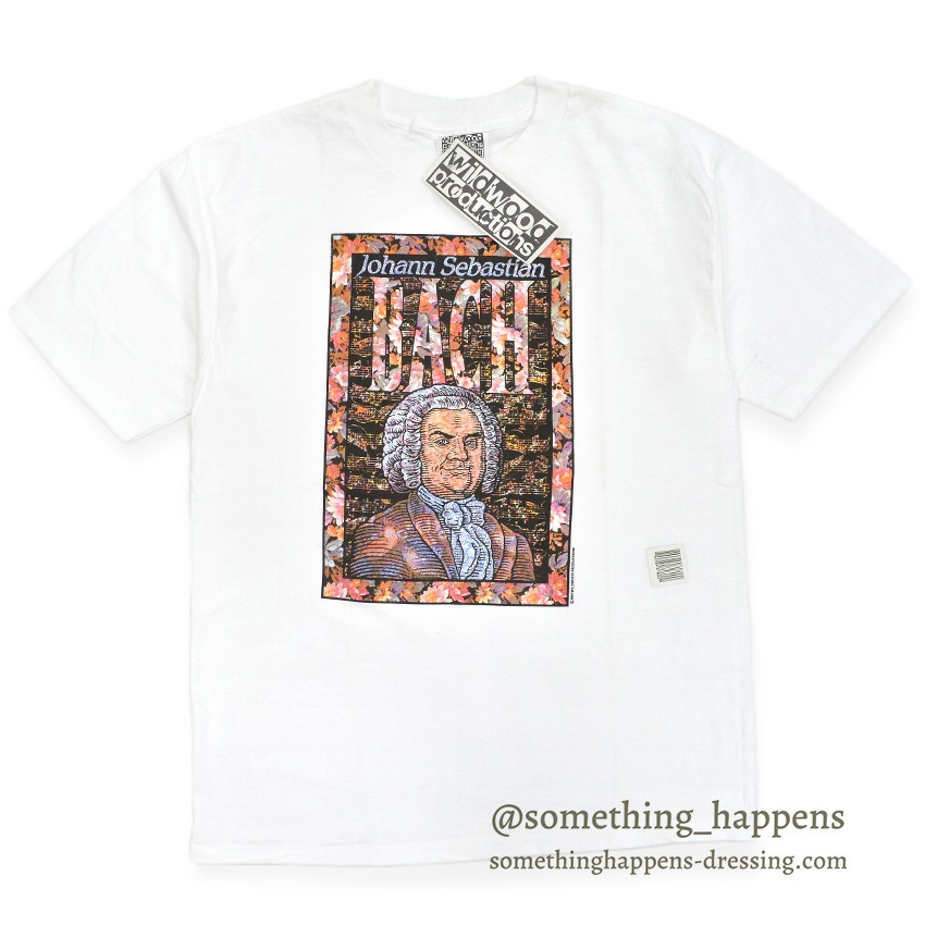 1990's DEADSTOCK WILDWOOD PRODUCTIONS バッハ T-SHIRT  XL | ART