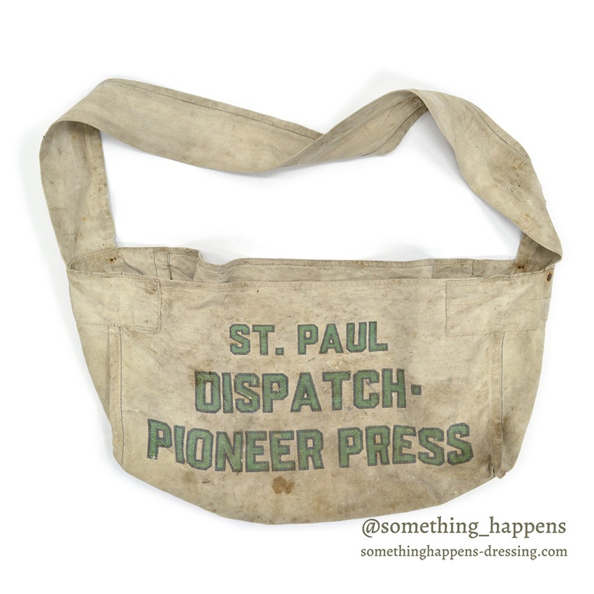 1950's ST. PAUL DISPATCH PIONEER PRESS NEWS PAPER BAG