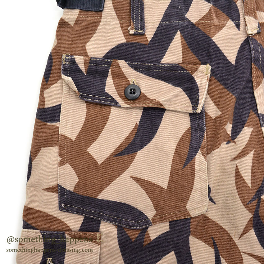 1990's BRIGADE QUARTERMASTERS ASAT CAMO PANTS / THICK COTTON ... M-R