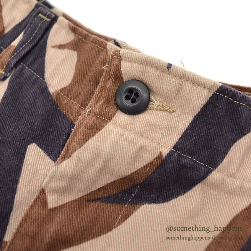 1990's BRIGADE QUARTERMASTERS ASAT CAMO PANTS / THICK COTTON ... M-R