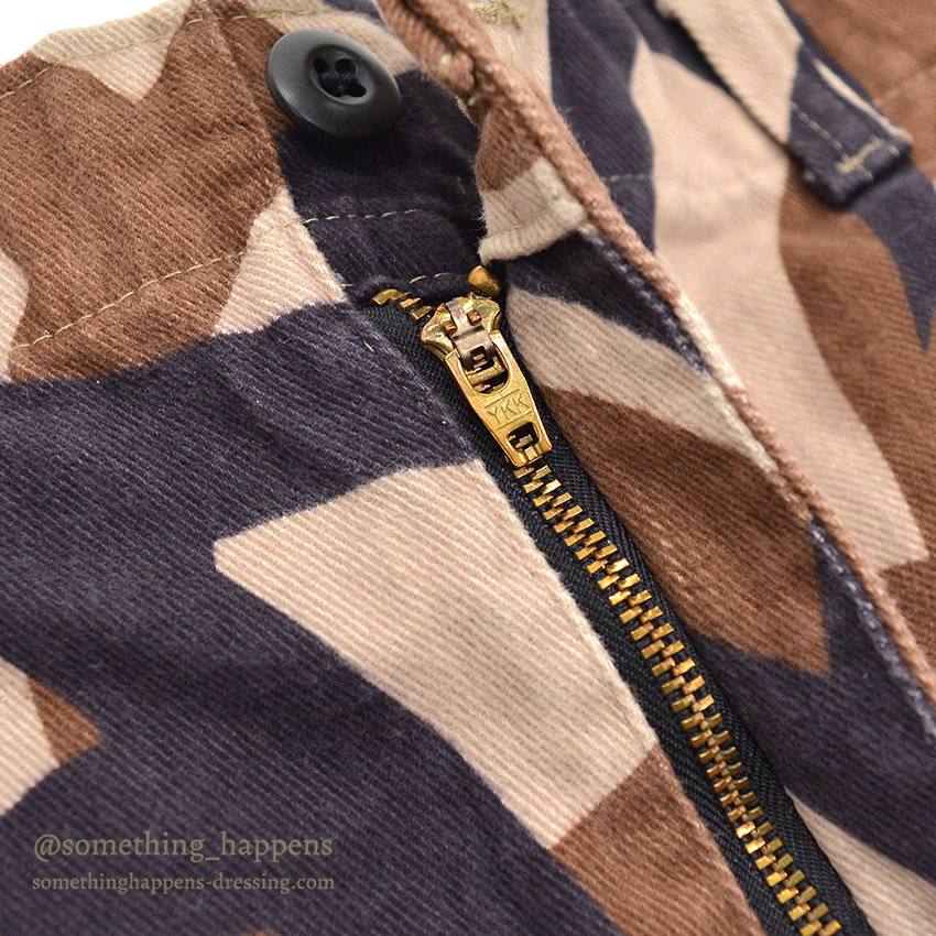 1990's BRIGADE QUARTERMASTERS ASAT CAMO PANTS / THICK COTTON ... M-R