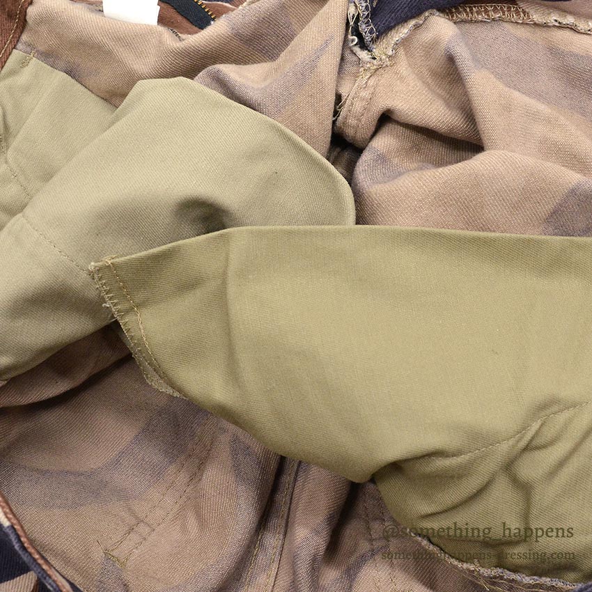 1990's BRIGADE QUARTERMASTERS ASAT CAMO PANTS / THICK COTTON ... M-R