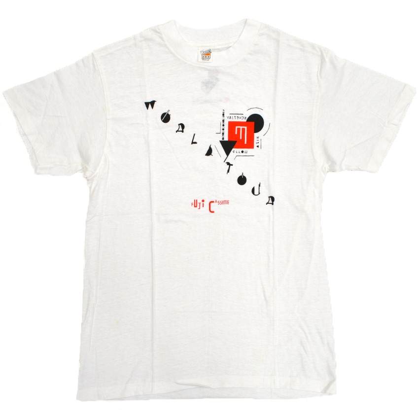 70's～ Hanes ' Yellow magic orchestra ' YMO ワールドツアーTシャツ